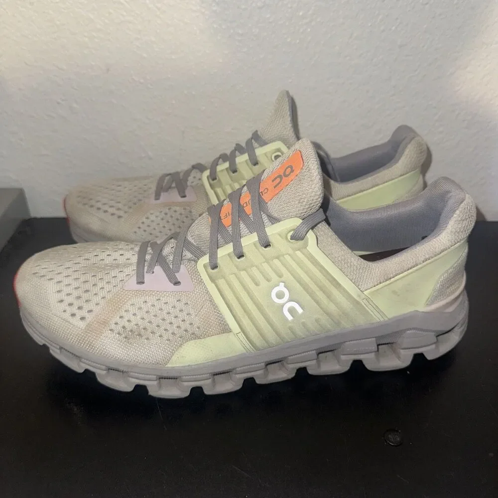 On Cloud Cloudswift Women Size 10.5 Ice Oasis Green Running Lace Up Sneakers